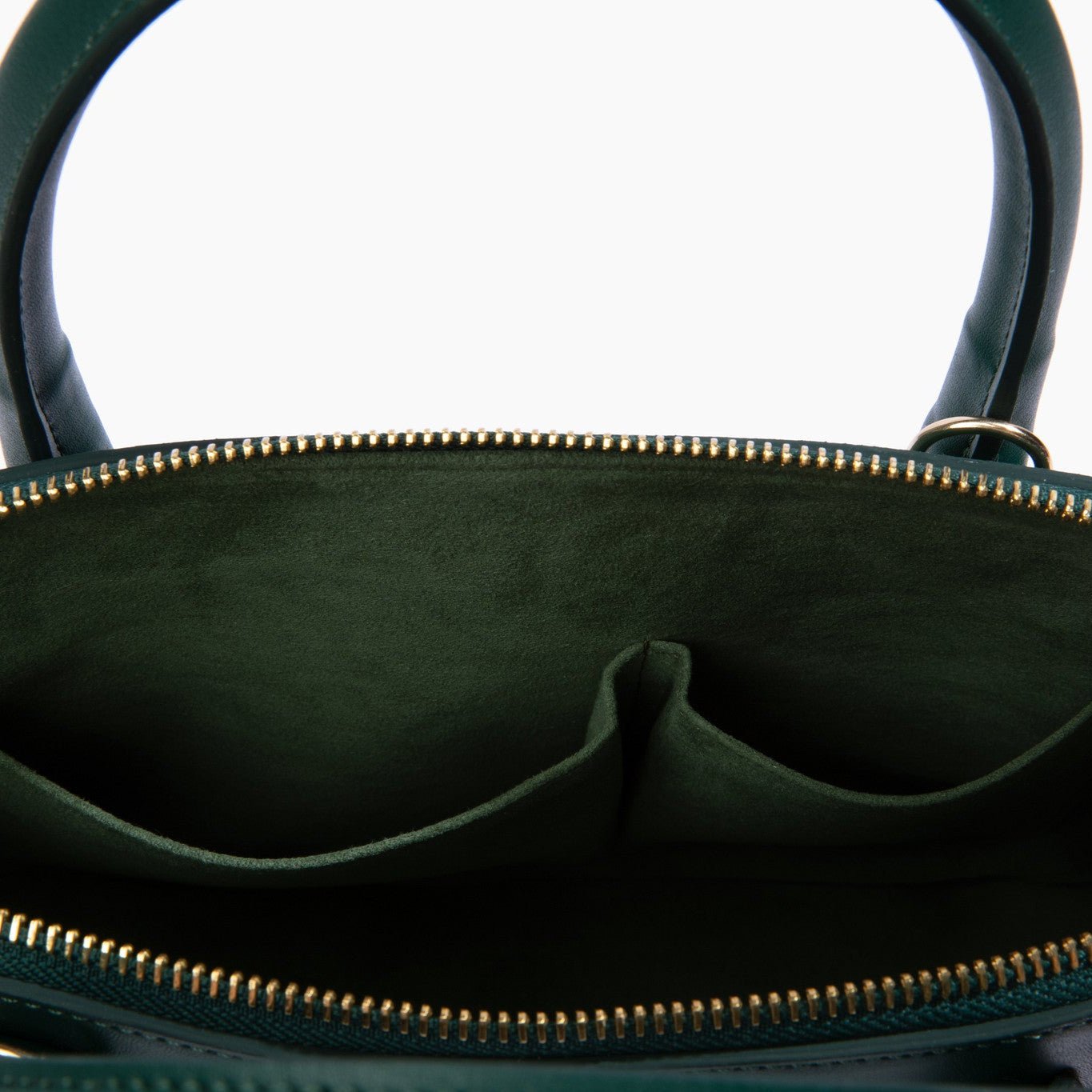 Discover Ms. Lady Luck in Dark Green Grape Leather: A Vegan Luxury Handbag - Carter Wade